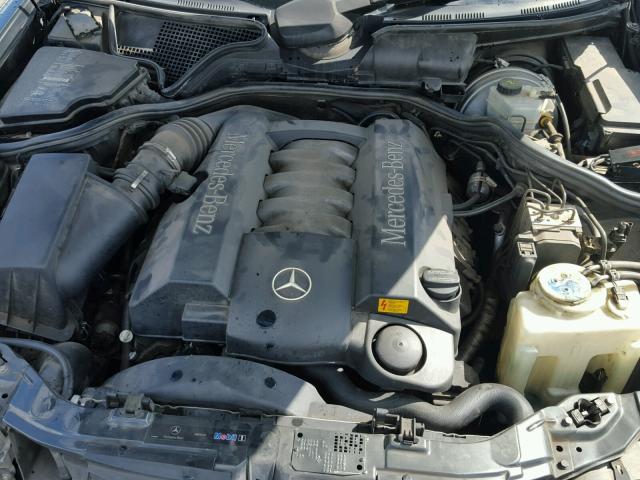 WDBJF70J12B493536 - 2002 MERCEDES-BENZ E 430 CHARCOAL photo 7