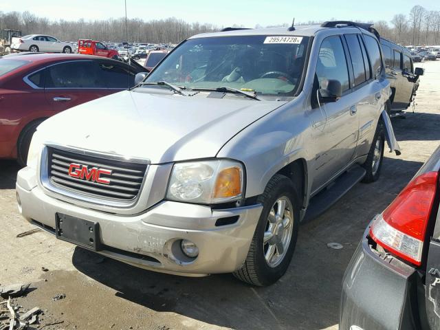 1GKDT13S442246642 - 2004 GMC ENVOY SILVER photo 2