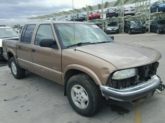 1GCDT13W92K215849 - 2002 CHEVROLET S TRUCK S1 BROWN photo 1