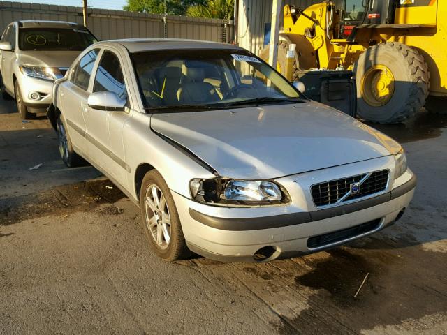 YV1RS61R022193446 - 2002 VOLVO S60 SILVER photo 1