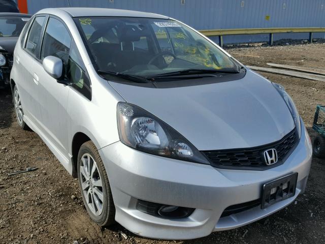 JHMGE8H59DC013069 - 2013 HONDA FIT SPORT SILVER photo 1