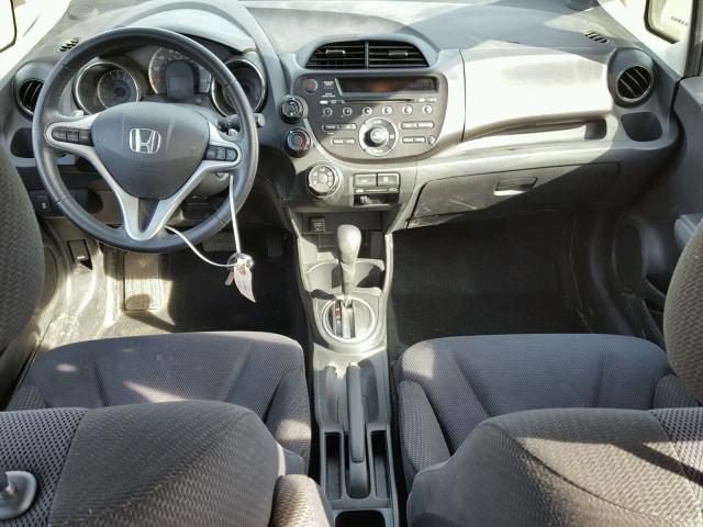 JHMGE8H59DC013069 - 2013 HONDA FIT SPORT SILVER photo 9