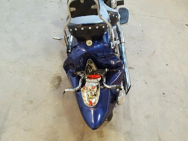 JYAVM01E28A122543 - 2008 YAMAHA XVS650 A BLUE photo 9