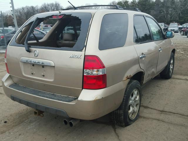 2HNYD18611H539062 - 2001 ACURA MDX TOURIN BEIGE photo 4