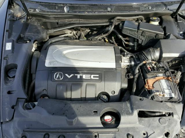JH4KB16596C000662 - 2006 ACURA RL შავი ფოტო 7