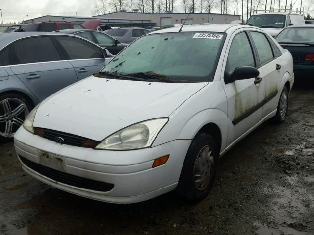 1FAFP33P51W304364 - 2001 FORD FOCUS LX WHITE photo 2