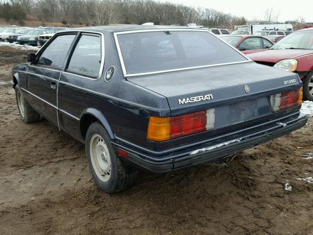 ZAMAL1103EB319920 - 1984 MASERATI BITURBO GREEN photo 3