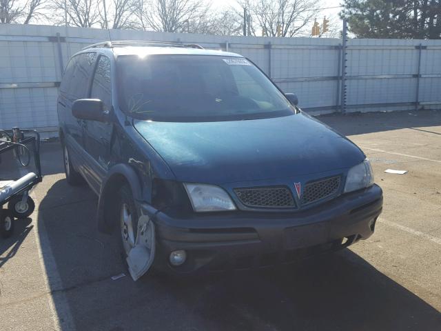 1GMDX03E83D111845 - 2003 PONTIAC MONTANA TEAL photo 1