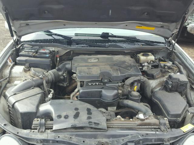 JT8BD69SX30184662 - 2003 LEXUS GS 300 SILVER photo 7