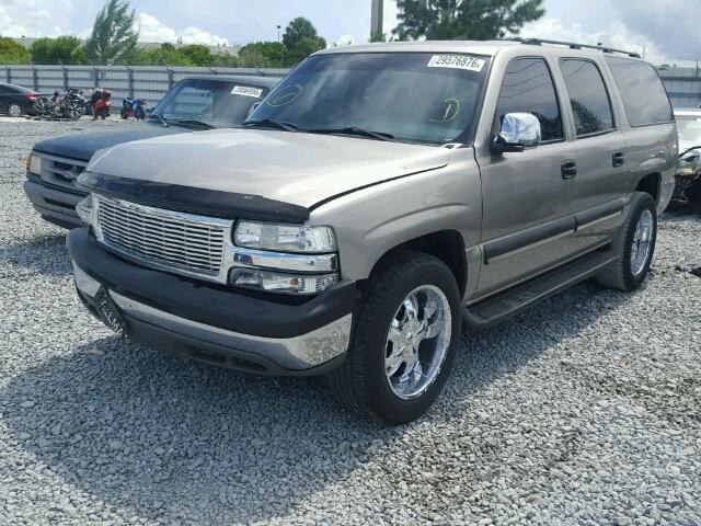 3GNEC16Z73G238492 - 2003 CHEVROLET C1500 SUBU TAN photo 2