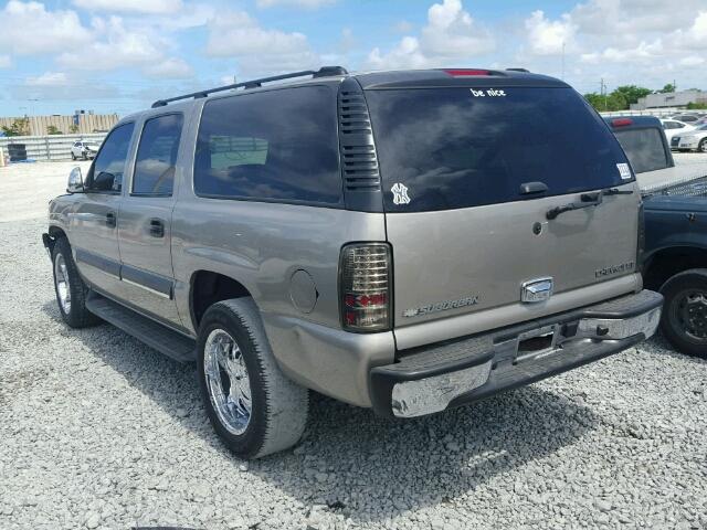 3GNEC16Z73G238492 - 2003 CHEVROLET C1500 SUBU TAN photo 3