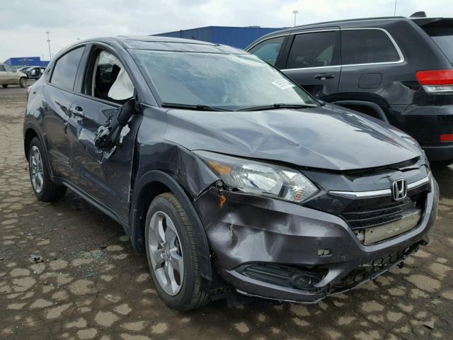 3CZRU6H54HM700959 - 2017 HONDA HR-V EX GRAY photo 1