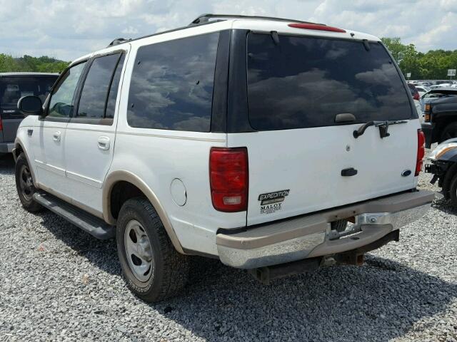 1FMEU17L6WLA01155 - 1998 FORD EXPEDITION WHITE photo 3