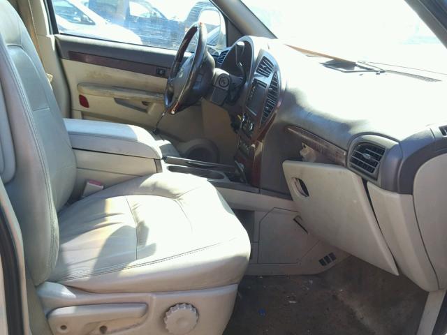 3G5DA03766S592780 - 2006 BUICK RENDEZVOUS BEIGE photo 5