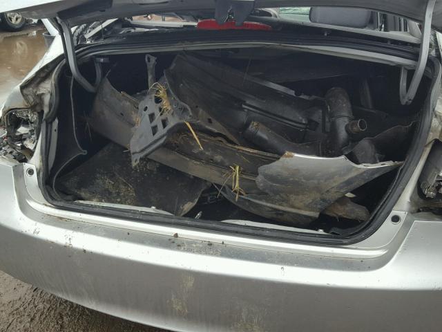 1HGFA16558L003049 - 2008 HONDA CIVIC LX SILVER photo 9