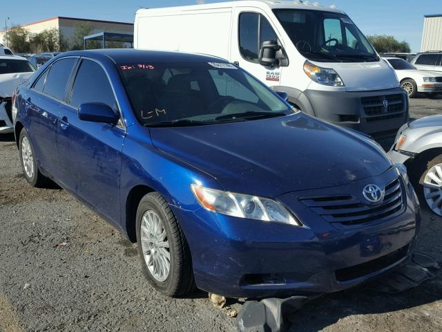 4T1BE46K27U159871 - 2007 TOYOTA CAMRY LE A BLUE photo 1