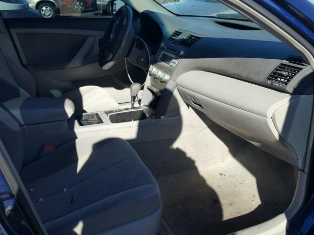 4T1BE46K27U159871 - 2007 TOYOTA CAMRY LE A Көк фото 5