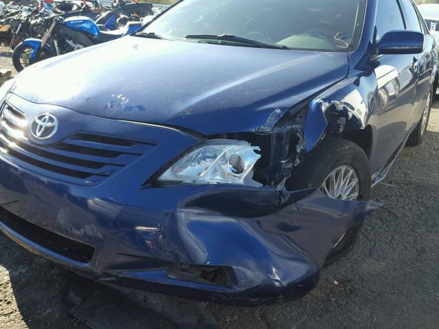 4T1BE46K27U159871 - 2007 TOYOTA CAMRY LE A Көк фото 9