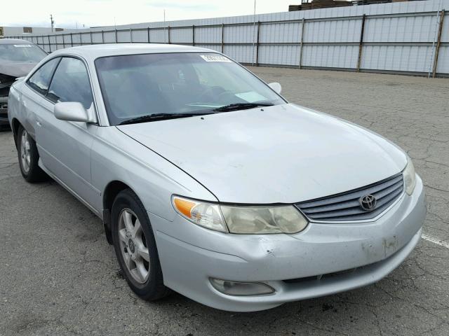 2T1CF22P63C603823 - 2003 TOYOTA CAMRY SOLA SILVER photo 1