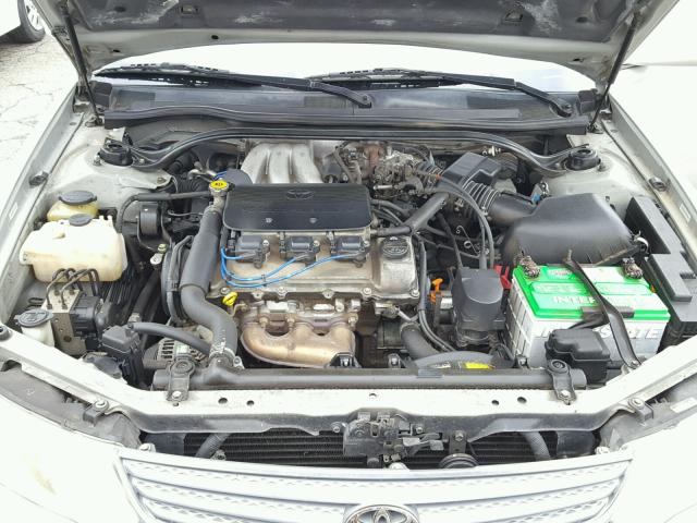 2T1CF22P63C603823 - 2003 TOYOTA CAMRY SOLA SILVER photo 7