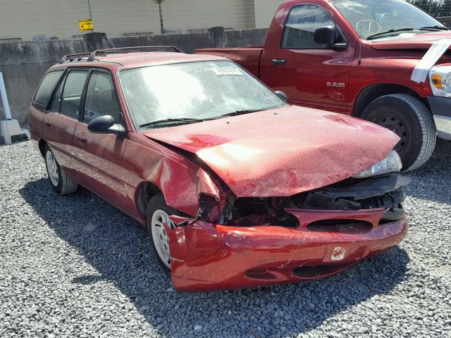 3FALP15P8VR164761 - 1997 FORD ESCORT LX RED photo 1