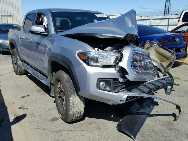 3TMCZ5AN1HM090035 - 2017 TOYOTA TACOMA DOU Күміс фото 1