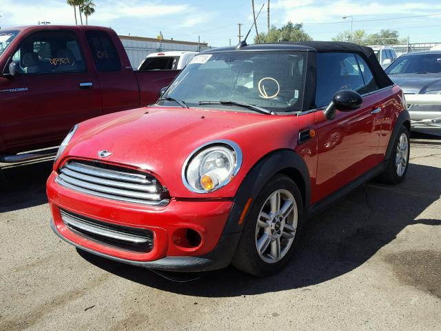 WMWZN3C58FT862467 - 2015 MINI COOPER RED photo 2