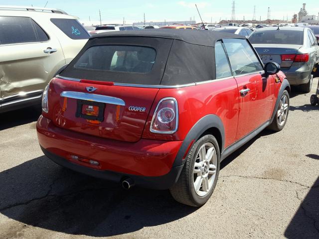 WMWZN3C58FT862467 - 2015 MINI COOPER RED photo 4