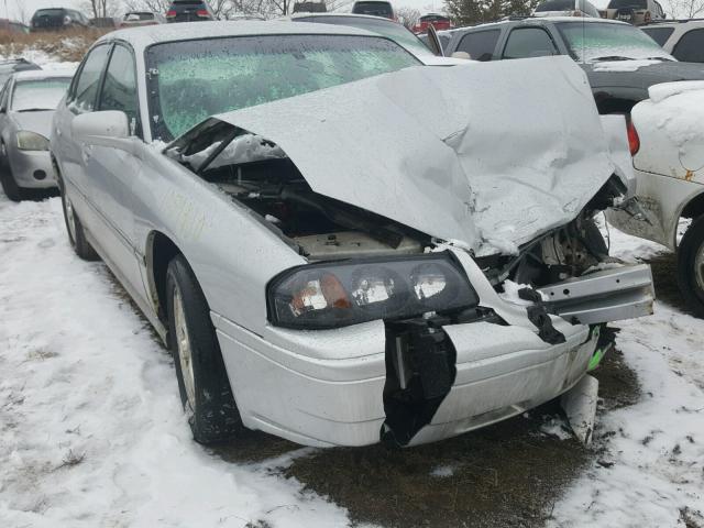 2G1WF55E929221141 - 2002 CHEVROLET IMPALA SILVER photo 1