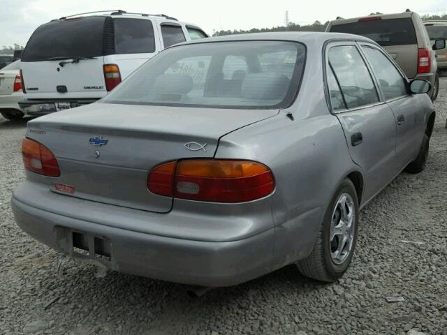 1Y1SK52821Z411573 - 2001 CHEVROLET GEO PRIZM GRAY photo 4