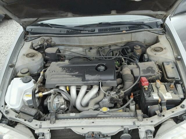 1Y1SK52821Z411573 - 2001 CHEVROLET GEO PRIZM GRAY photo 7