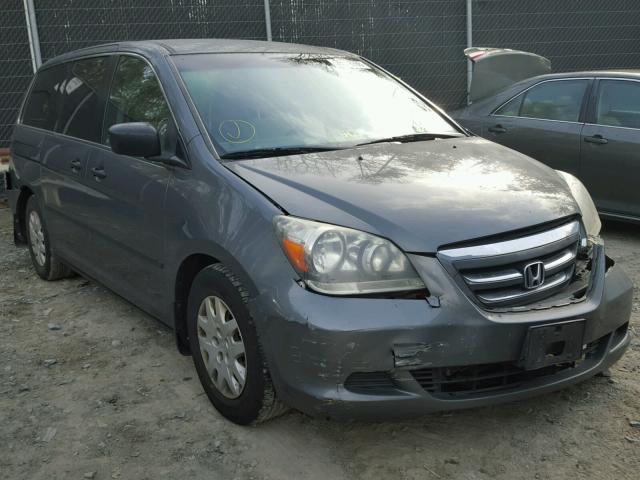 5FNRL38257B077013 - 2007 HONDA ODYSSEY LX GRAY photo 1