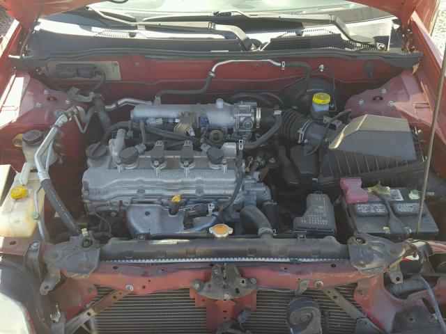 3N1CB51DX6L504544 - 2006 NISSAN SENTRA 1.8 RED photo 7