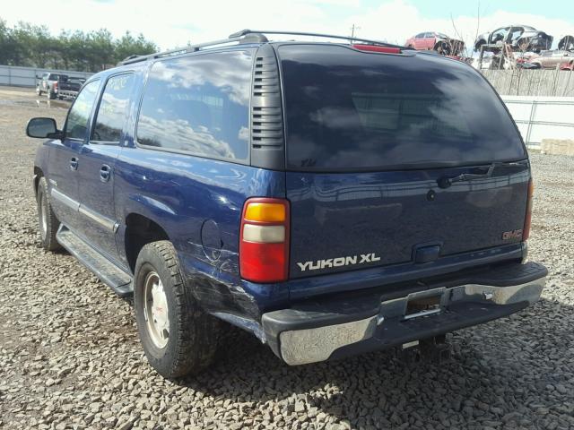 3GKEC16T61G207742 - 2001 GMC YUKON XL C BLUE photo 3