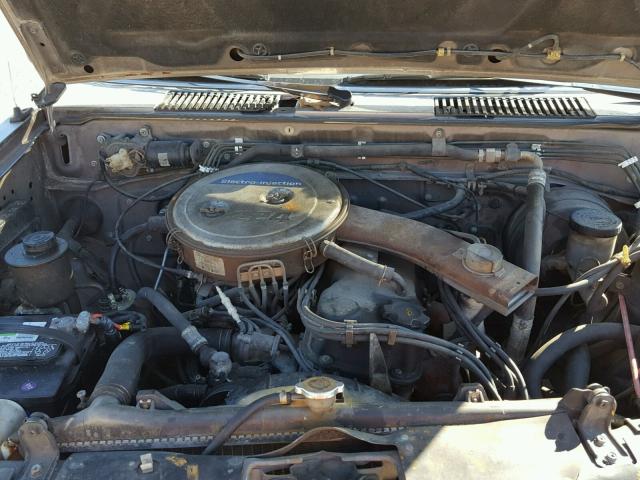 1N6ND16S3GC442043 - 1986 NISSAN D21 KING C TAN photo 7