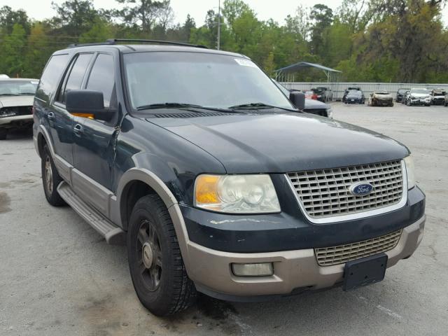 1FMPU17L73LC14796 - 2003 FORD EXPEDITION GREEN photo 1