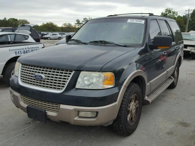 1FMPU17L73LC14796 - 2003 FORD EXPEDITION GREEN photo 2