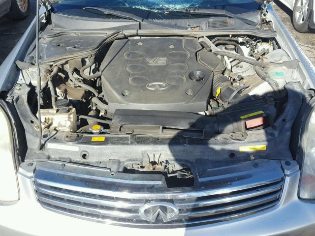 JNKCV51E43M313408 - 2003 INFINITI G35 SILVER photo 7