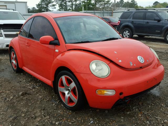 3VWCD21CX2M430069 - 2002 VOLKSWAGEN NEW BEETLE 橙色 照片 1