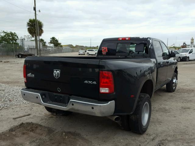 3C63RRHL1HG549906 - 2017 RAM 3500 SLT BLACK photo 4