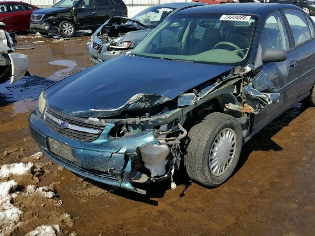 1G1ND52J42M664657 - 2002 CHEVROLET MALIBU GREEN photo 9