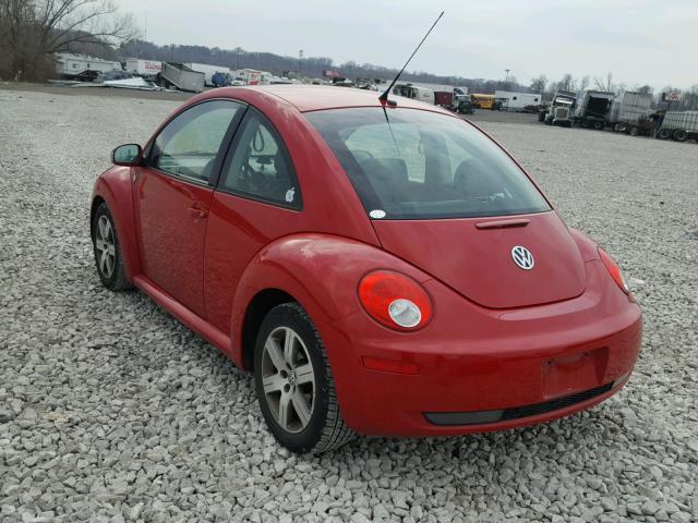 3VWRW31C96M421637 - 2006 VOLKSWAGEN NEW BEETLE RED photo 3