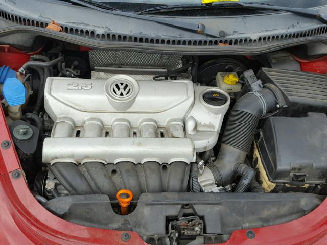 3VWRW31C96M421637 - 2006 VOLKSWAGEN NEW BEETLE 红色 照片 7