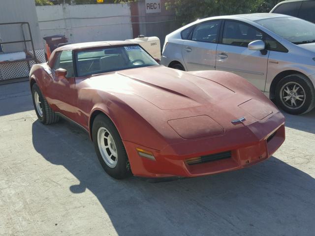 1Z878AS411649 - 1980 CHEVROLET CORVETTE RED photo 1