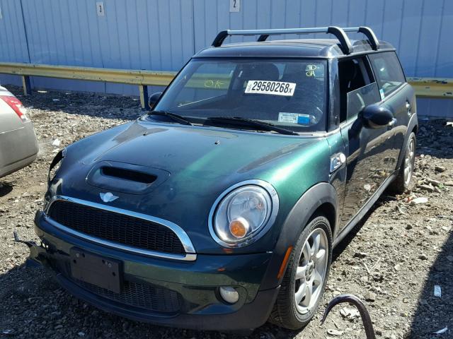 WMWMM33579TP93644 - 2009 MINI COOPER S C GREEN photo 2