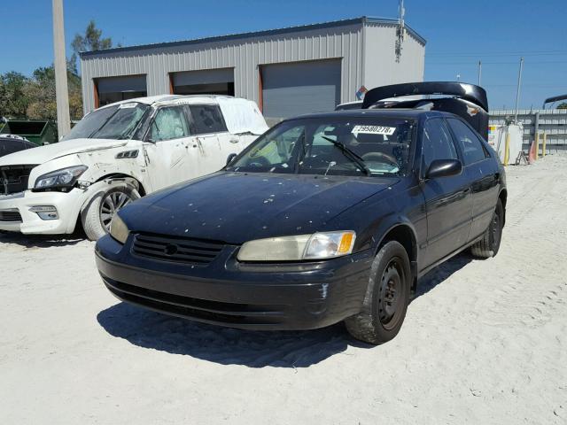 4T1BG22K0VU783153 - 1997 TOYOTA CAMRY CE BLACK photo 2