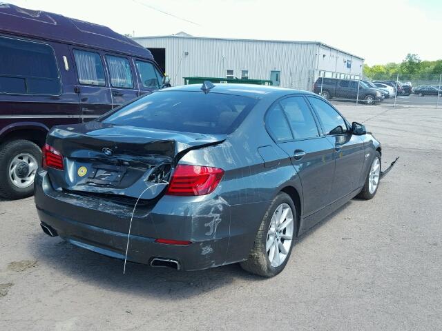 WBAFU9C5XBC278249 - 2011 BMW 550 XI GREEN photo 4