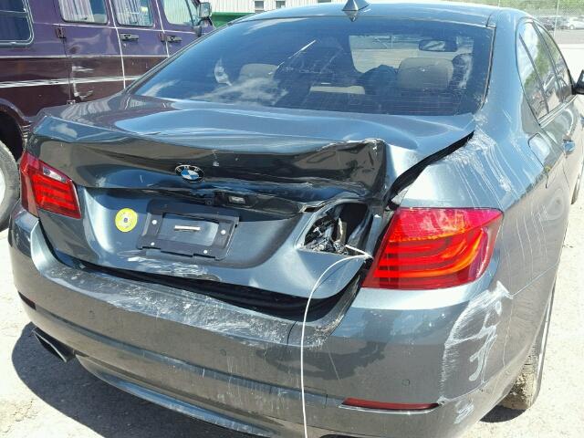 WBAFU9C5XBC278249 - 2011 BMW 550 XI GREEN photo 9