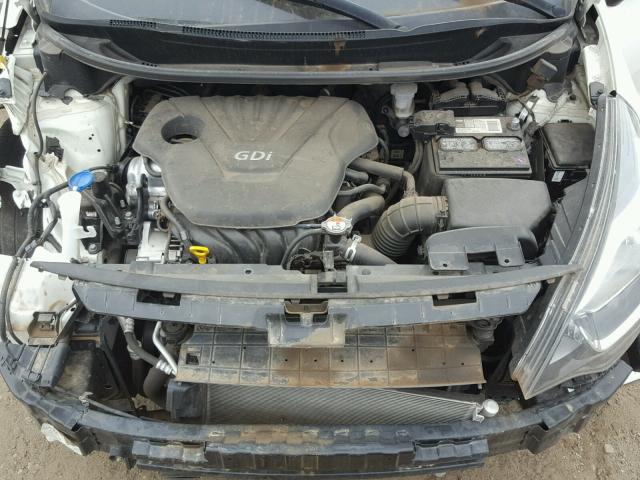 KNADM4A34E6416110 - 2014 KIA RIO LX Սպիտակ լուսանկար 7