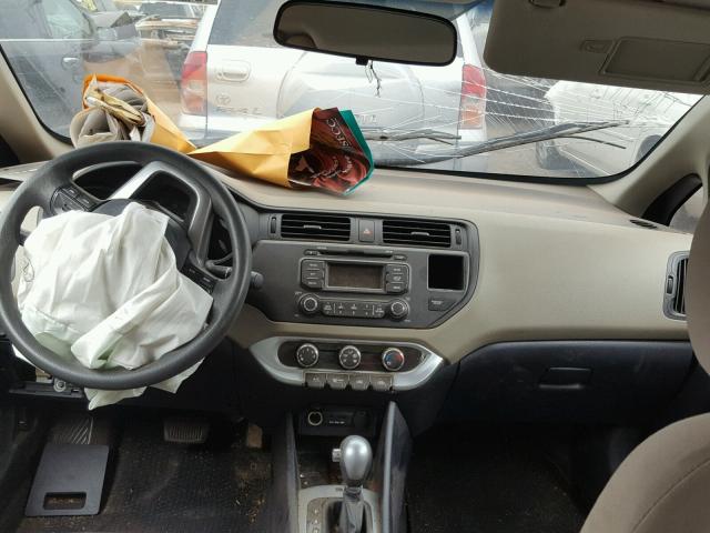 KNADM4A34E6416110 - 2014 KIA RIO LX Սպիտակ լուսանկար 9